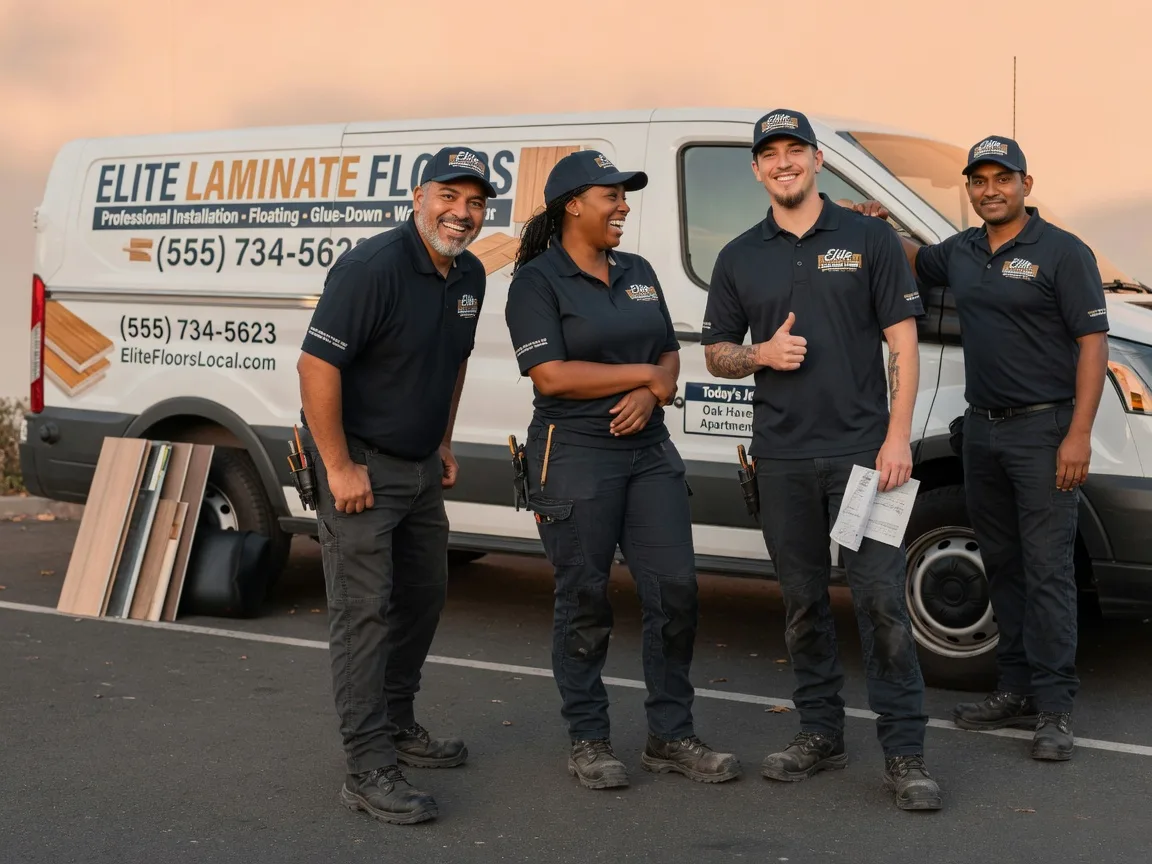 Laminate flooring installation company in Wilton, ME